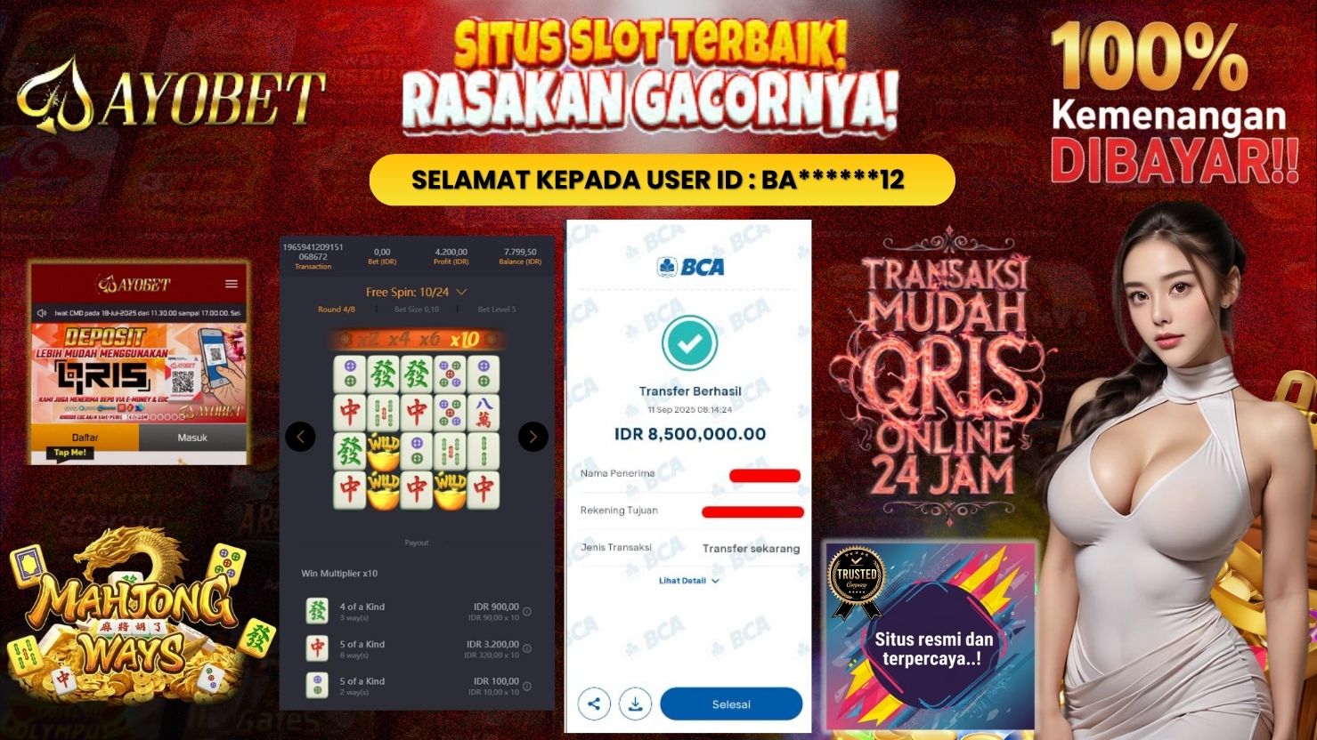 AYOBET JACKPOT SLOT MAHJONG WAYS